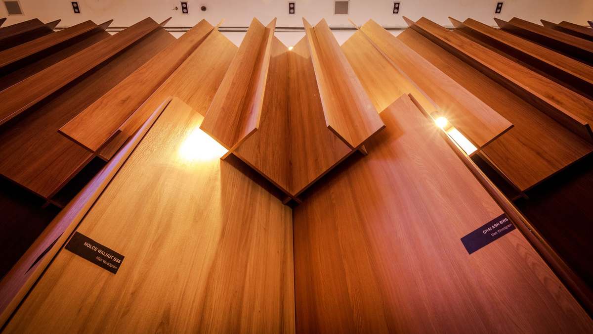 The Interlocking Panel, ARCHIDEX 2025 Panel Plus, KLCC Convention Center, Hall 10, built by Spacelab Design and Build (photo 6 of 9)