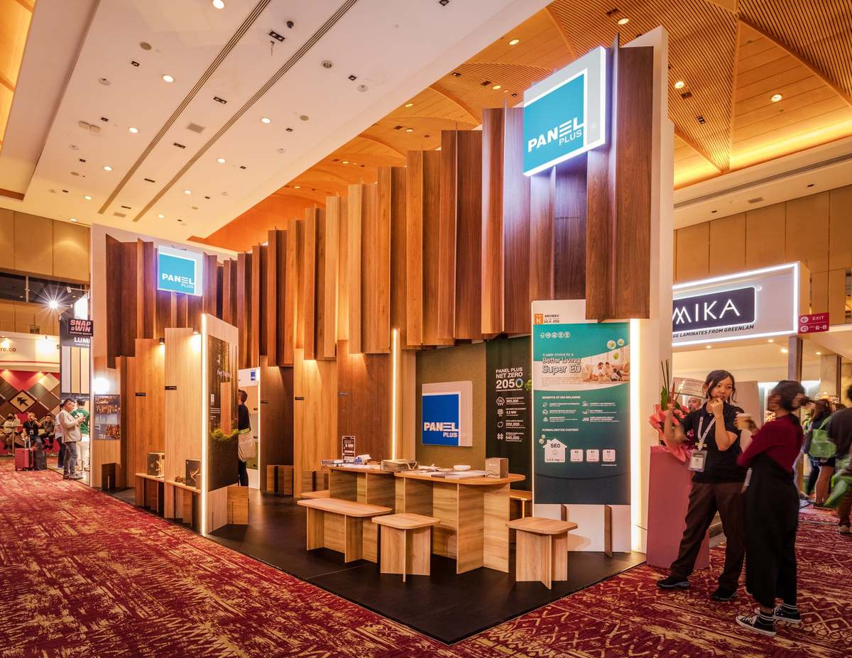 The Interlocking Panel, ARCHIDEX 2025 Panel Plus, KLCC Convention Center, Hall 10, built by Spacelab Design and Build (photo 4 of 9)