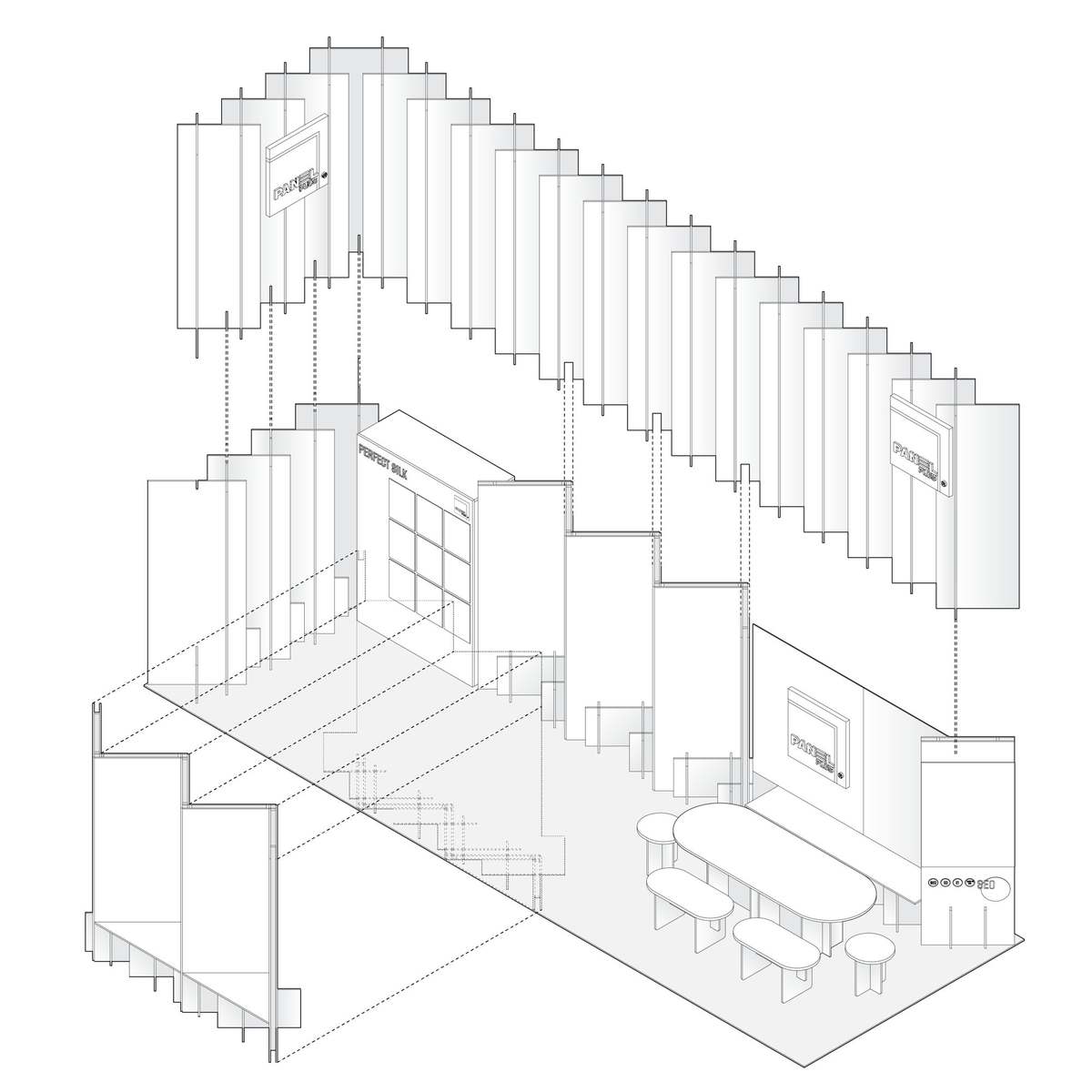 The Interlocking Panel, ARCHIDEX 2025 Panel Plus, KLCC Convention Center, Hall 10, built by Spacelab Design and Build (photo 9 of 9)